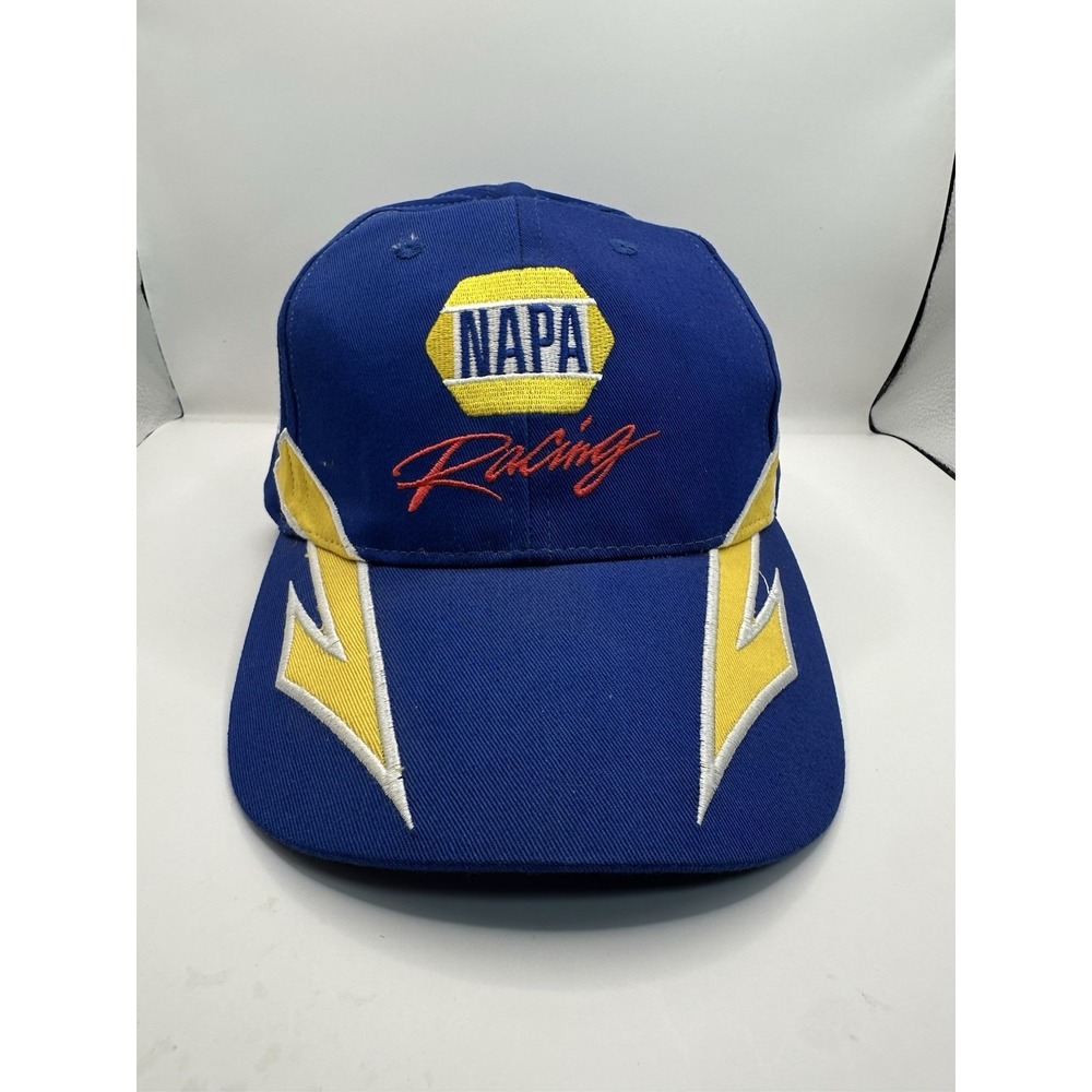 NAPA Racing Michael Waltrip Baseball Cap Blue Toyota 55 NASCAR Hat Adjustable